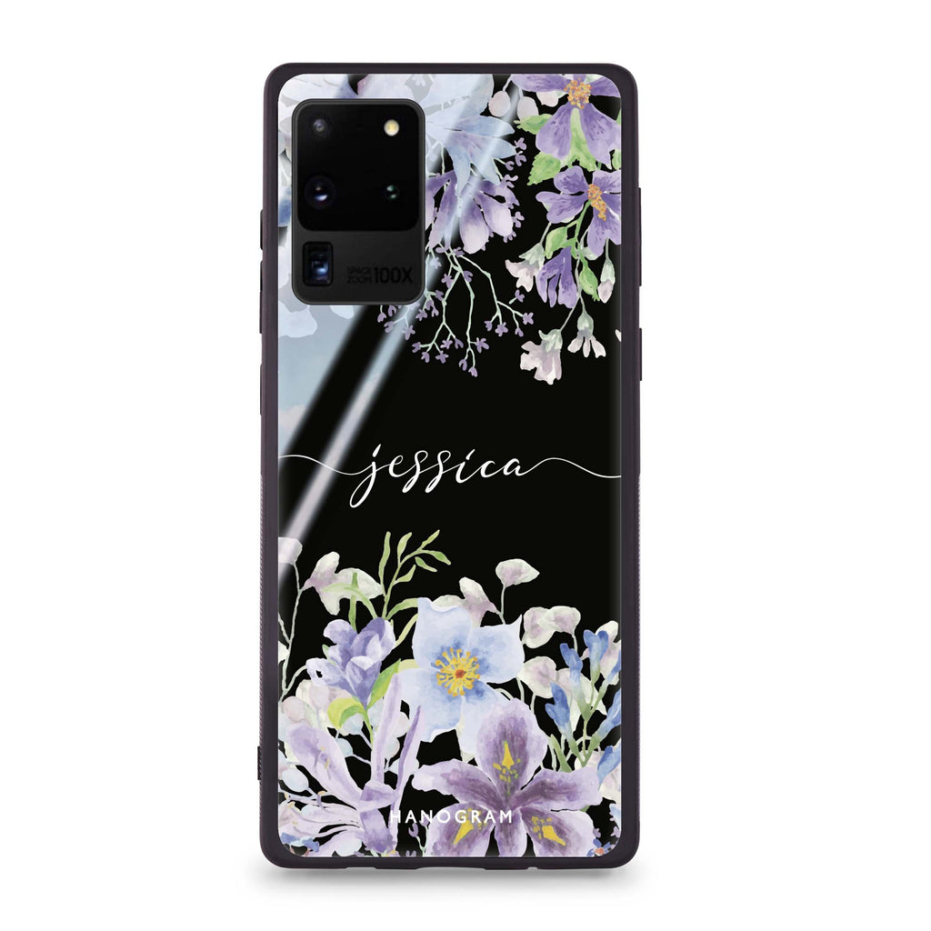 Flowers Bloom Samsung Glass Case