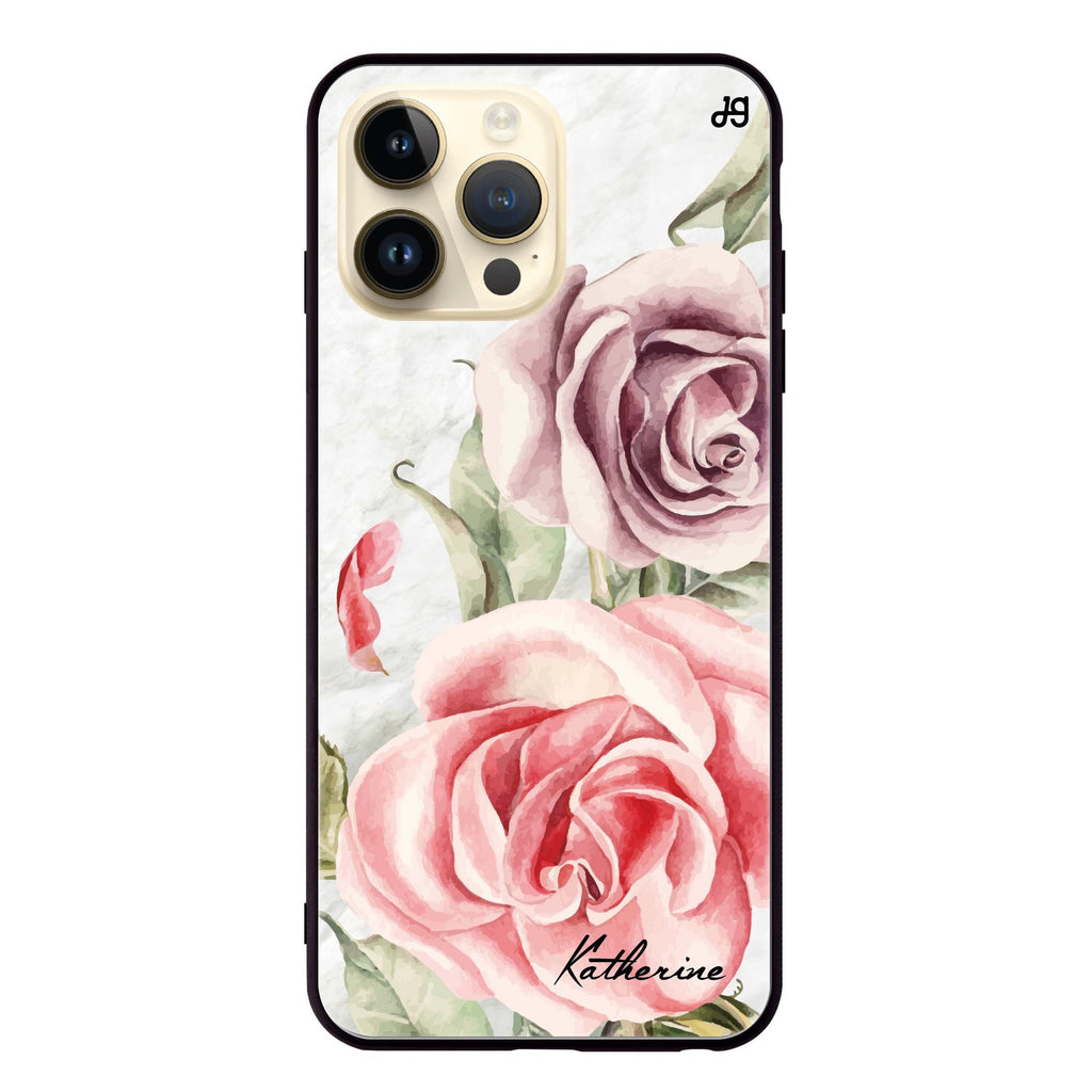 Marble & Rose Glass Case