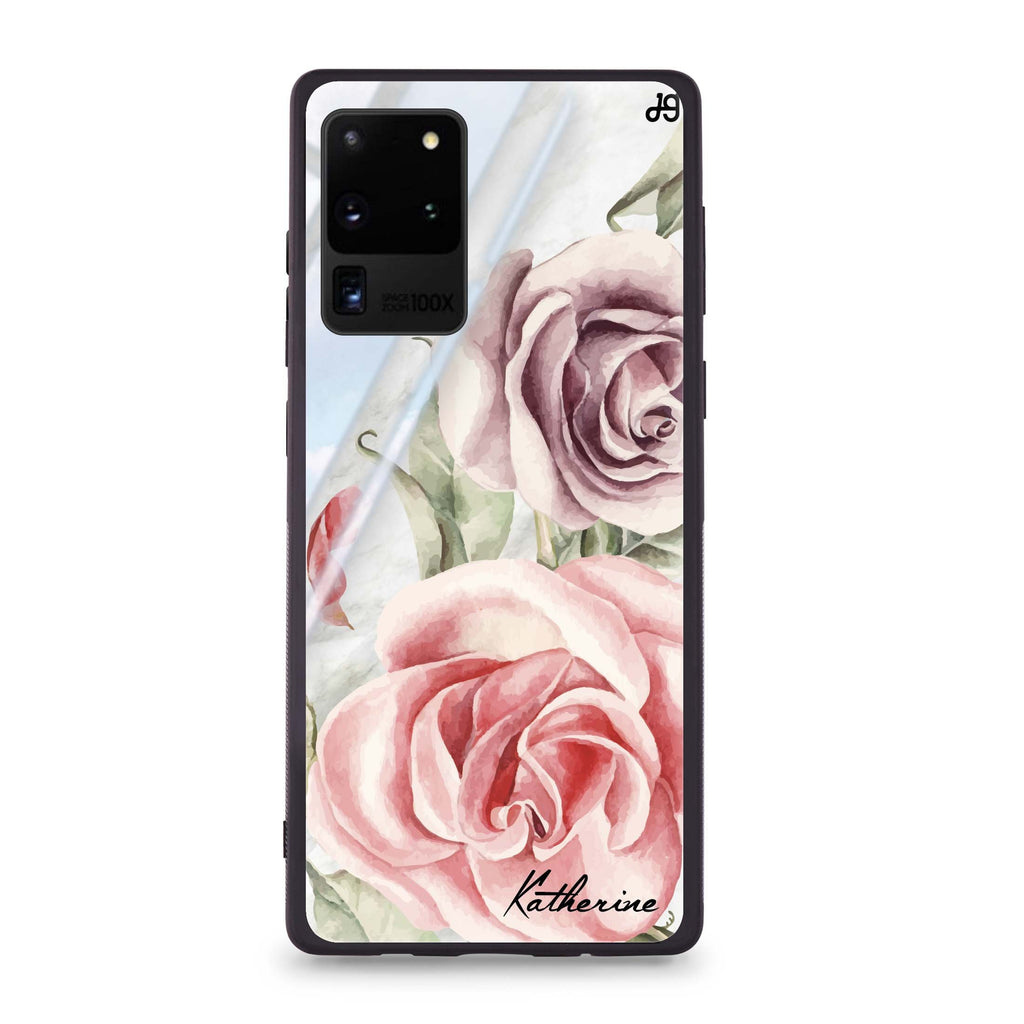 Marble & Rose Samsung Glass Case