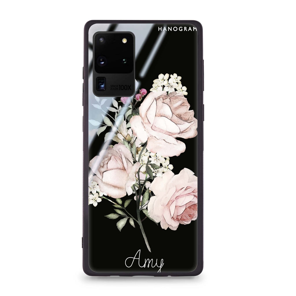 Elegant Rose II Samsung Glass Case