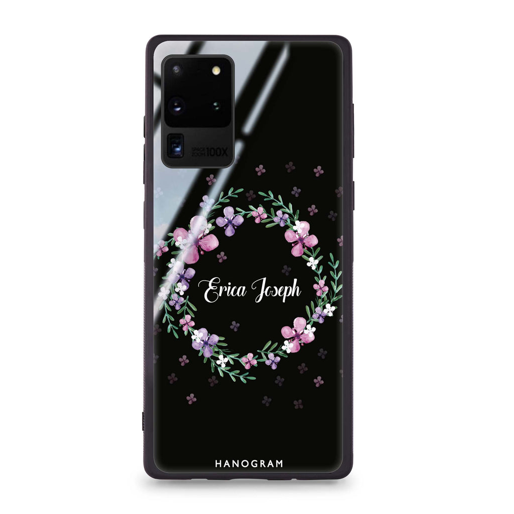 Floral Ring II Samsung Glass Case