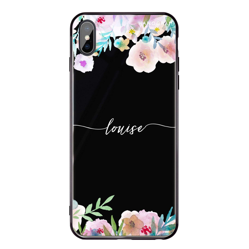 Art of Floral iPhone XS Max Glass Case